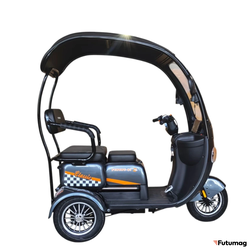 Электротрицикл FUDUDU Q8 серый