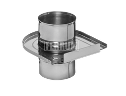 Шибер-задвижка (430/0,8 мм) D 110 Ferrum
