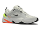 Nike M2K Tekno (Бежевые с оранжевым, зеленым)