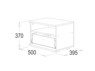 Тумба прикроватная Ольга 14