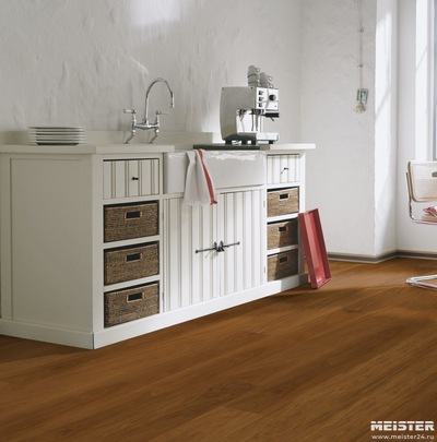 Паркетная доска Meister Дуб Гармония Веттерштайнальм 8833 в интерьере