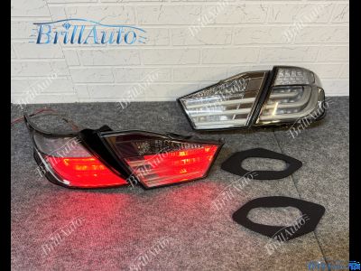 Стопы Toyota Camry 50 стиль BMW черные дымчатые