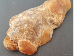 Симбирцит (Кальцит) — галтовка рекой