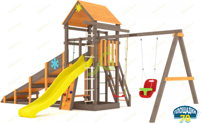 Всесезонная площадка IgraGrad С Fort с сеткой SF1