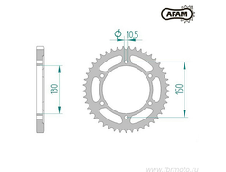 10502-48 Звездочка цепи AFAM 10502-48 (JTR300.48)