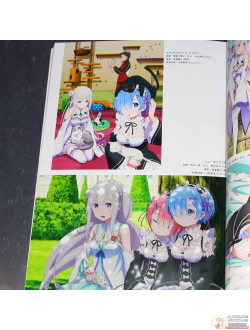 Оригинальный Арт Бук Re:Zero - Starting Life in Another World - Visual Commentary (Рестарт: Жизнь в альтернативном мире с нуля)