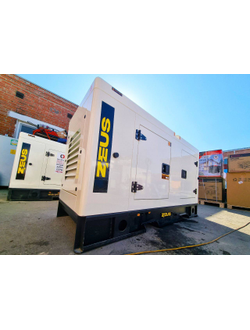 Дизельный генератор ZEUS AD80-T400R в шумозащитном кожухе