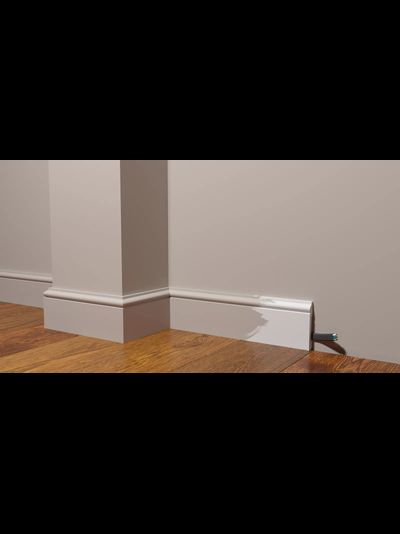 Напольный плинтус Decor Dizayn DD005, 2 метра