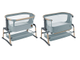 Приставная кровать Maxi-Cosi Iora Air Beyond Grey ECO/серый (c колесами)