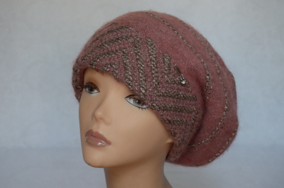 Vizio Италия берет 5854 розовый цвет 28 фото