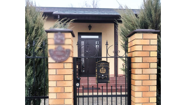 калитка.  пос. лесной остров