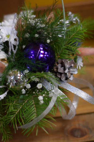 Композиция новогодняя - комплимент для коллеги