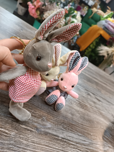 Брелок "Зайка" 12см В Ассортименте