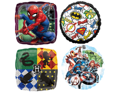 шар с гелием 18"/46 см фильмы (на выбор)