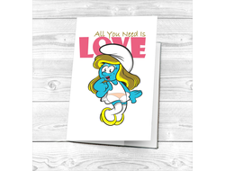 Обложка для влюбленных, на 14 февраля на паспорт №11