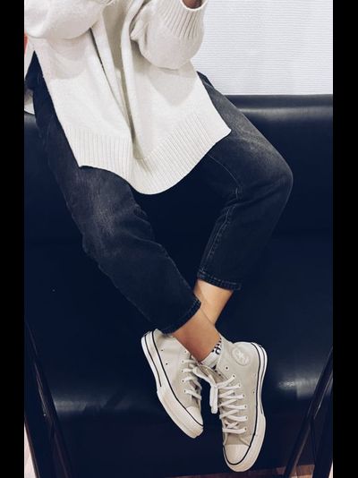 Кеды Converse Chuck 70 Cozy Club зимние белые высокие