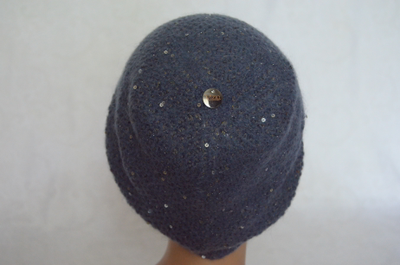 Шапка голубая визио италия фото