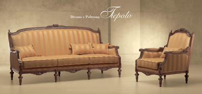 ДИВАН 2-Х МЕСТНЫЙ TIEPOLO 554/K (L141*P85*H104) MORELLO GIANPAOLO