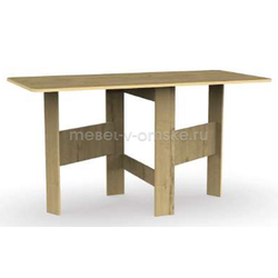 ЭВ144 Стол-книжка 201. Размер: 260х760х670. В разложенном виде: 1410х760х670