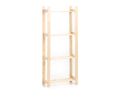 Деревянный стеллаж под заказ фото