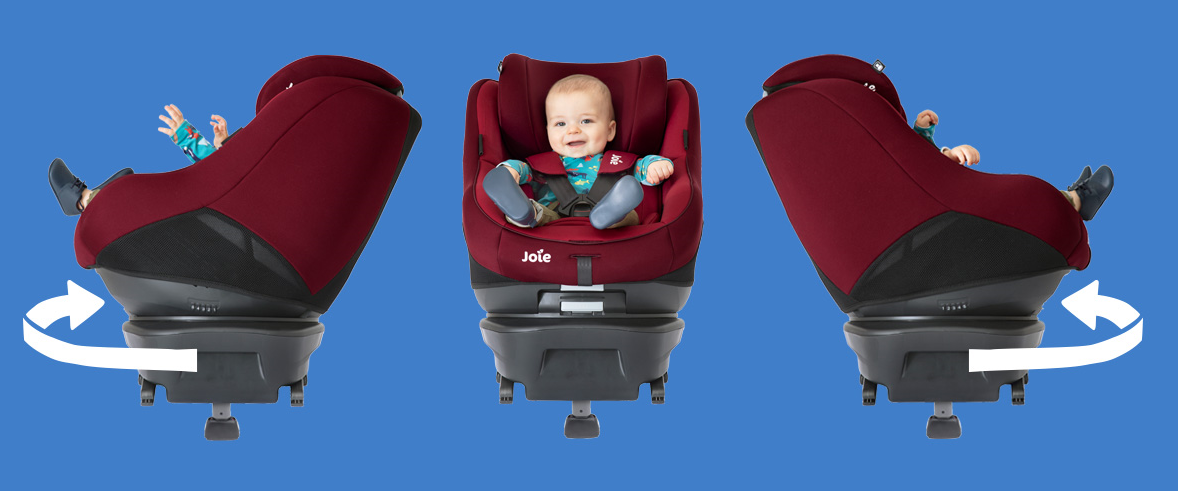 В комплекте Joie Spin 360 предусмотрен вкладыш для малышей весом до 6 кг.