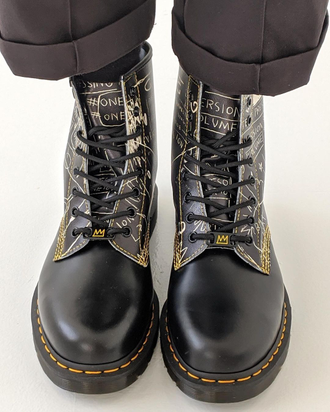 Ботинки Dr. Martens 1460 Basquiat черные