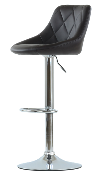 Барный стул N-83 Comfort BR (Комфорт) коричневая  экокожа