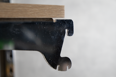 (ПУП0102) Полка универсальная "Trio"  в интерьер (цвет дуб сонома)