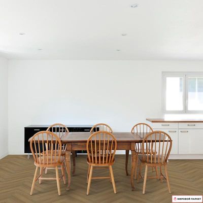 Ламинат My Step Herringbone Дуб Ледда MS3812 33 класс толщина 12 мм с фаской 1.84 м2