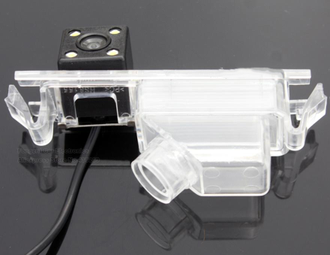 Камера заднего вида в подсветку номера Киа Рио 4 - Kia Rio IV 2017-2023