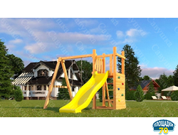 Детская площадка Савушка Мастер 6 с качелями