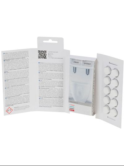 Таблетки для очистки от эфирных масел кофемашины Bosch TCZ8001