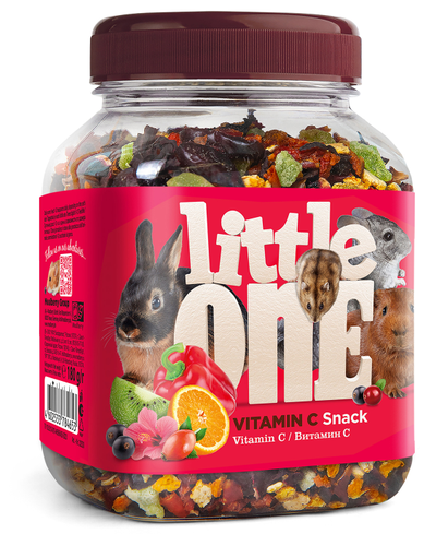 Little One лакомство для грызунов Витамин С 180 г