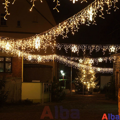 Бахрома 3*0.6 м МУЛЬТИ, постоянное свечение IP 65