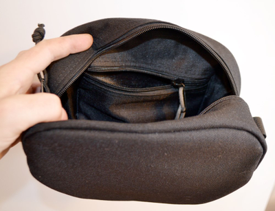 СУМКА НА РУЛЬ "ВИКИНГ" на Yamaha Viking 540 III,IV (Черная)