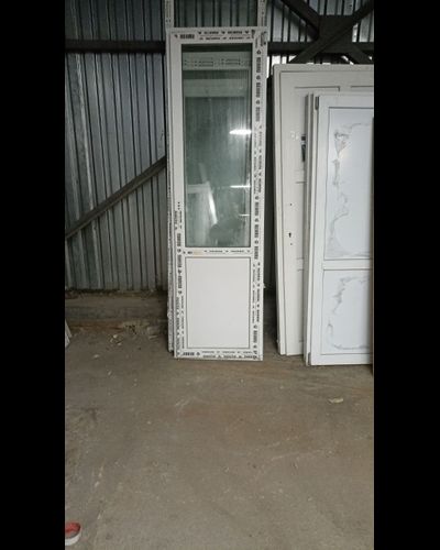 Бу2400-ДВЕРЬ БАЛКОННОГО ТИПА БУ ШИРИНА 700 ВЫСОТА 2400, ПРОФИЛЬ 60, 32 СП (ДВУХКАМЕРНЫЙ)