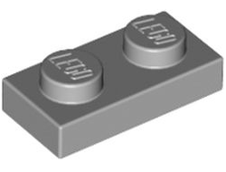 Plate 1 x 2, Light Bluish Gray (3023 / 3023194 / 4211398)