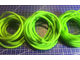 Latex hose for fuel 1.5x4.5 mm, green