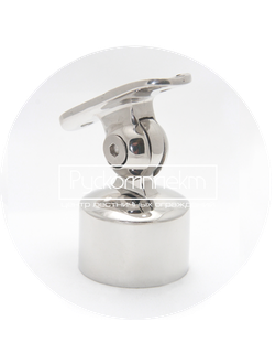 Держатель поручня к стойке внешний 25 мм