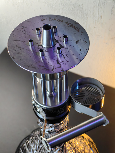 MICROGUN HOOKAH SILVER
