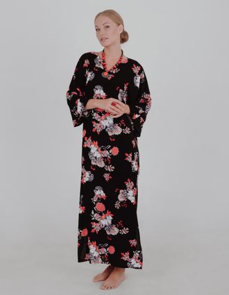 Платье МОНАКО  (черно-красный цвет) 52 размер