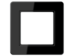 Jung AF581BFSW рамка 1 пост, цвет блестящий черный