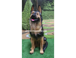 ОВЧАРКА 89*56см  8кг  полистоун Россия  7612/012292*