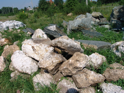 Глыба белая