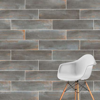 RUSTICWOOD, керамогранит, 20x80 см, Черный, Матовый (8 мм), K952417R