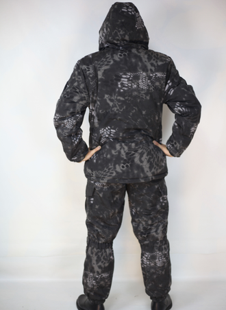 зимний камуфляжный костюм для мужчин горка питон