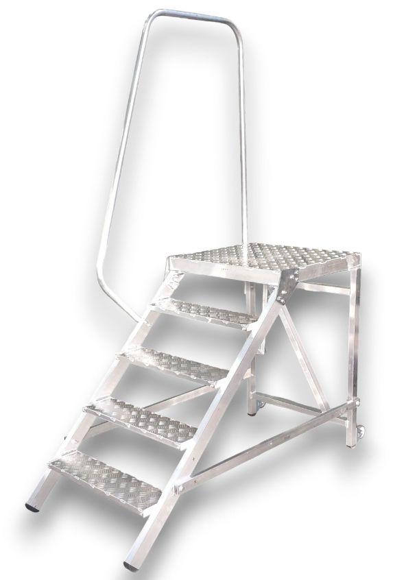 Лестница-подмости ЛП с одним поручнем