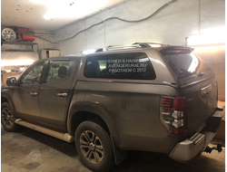Кунг Alpha GSR в коричневом цвете C06 на Мицубиси Л200 2019-2020-2021 и 2015-2018 от AvengerUral.ru