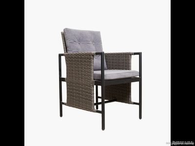 Кресло Бристоль из ротанга и алюминия