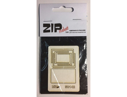 Сборная модель: (ZIPmaket 50142) Прямоугольный стол для кафе